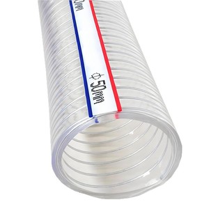 Pvc Steel Wire Hose Spiral Reinforced High Temperature Resistant For Water Oil Powder Transfer - Product Image 3