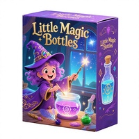 Kit de fabrication de potions magiques pour sorcières, DIY, 20 flacons, ensemble d'arts et d'artisanat féerique pour filles, coffret cadeau pour Halloween et Noël