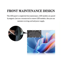 Panel layar LED tetap nada halus P0.93 P1.25 P1.8 P1.56mm layar tampilan LED Pitch halus dalam ruangan untuk ruang Monitor konferensi