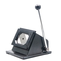 Aimant de réfrigérateur manuel 80*53mm faisant le kit de machine avec le coupeur de papier 100 ensembles de matériaux composants rectangulaires de noyau boîte de vitesse de moteur