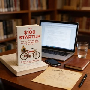 Il libro "The $100 Startup" di Chris Guillebeau, guida alla creazione di attività <span class=keywords><strong>imprenditoriali</strong></span> a basso costo - Product Image 1