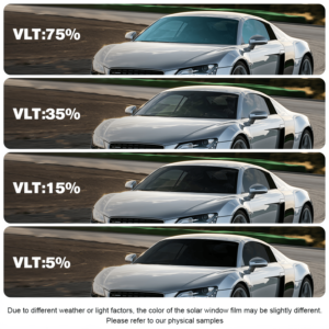 保証10年 ナノセラミックフィルム ウィンドウティント VLT5% アメリカ製 3m 自動車用ウィンドウフィルム UVカット 取り外し可能 カーウィンドウティントフィルム - Product Image 6