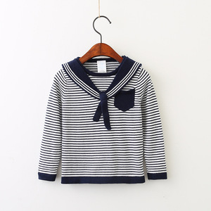 Suéteres Tejidos a Mano para Niños, Diseño a Rayas Estilo Marinero, Precio Económico, en Stock - Product Image 4