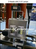 Mesin Printer Dinding UV Langsung Maxwave Laser untuk Lukisan Dinding 3D, Menggambar Vertikal di Dinding Rumah