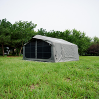 Vente en gros de produits personnalisés pour l'extérieur 8 ㎡   Tente gonflable, nouveau style, grande tente de camping pour activités de plein air