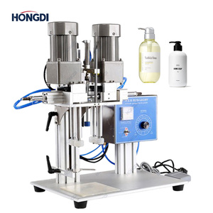 Machine de bouchage automatique en acier inoxydable pour l'emballage de boissons, de cosmétiques et de produits chimiques - Product Image 1