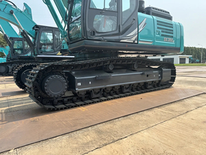 Excavadora hidráulica de cadenas usada Shengang SK350LC, excavadora grande de 35 toneladas con orugas extendidas, equipo original de Japón. - Product Image 6