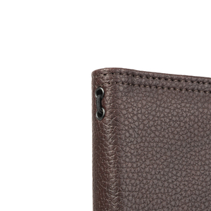 Couverture de menu en cuir personnalisée avec cordon en caoutchouc, porte-menu A4 A5, livre de menu de restaurant - Product Image 4