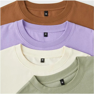 Wholesale 100% Cotton Men's T-<b>Shirt</b> Custom Printed with Your Brand Logo Oversize Graphic Tees for Men and <b>Women</b> <b>White</b> Tee - Product Image 1