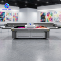 Impresora UV Plana Industrial GC2513UV de Gran Formato 2.5x1.3m, Impresora de Inyección de Tinta de Alta Precisión para Impresión de Materiales Publicitarios