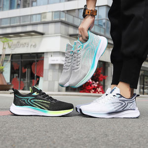 Usine OEM ODM Logo personnalisé rembourré côtelé texturé col extensible baskets fantaisie homme 2025 - Product Image 2