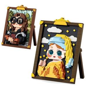 Tùy Chỉnh Chân Dung Xây Dựng Khối Thiết Lập Cá Nhân Hình Ảnh Để Hình Moc Mô Hình Tự Làm Sáng Tạo Sưu Tập Quà Tặng Đồ Chơi Trang Trí - Product Image 3