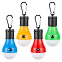 3 modes gradation mini petite ampoule de tente suspendue d'urgence étanche portable led camping lumière camping extérieur lampe
