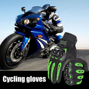Guantes de Motociclismo de Verano al por Mayor con Protección Rígida en los Nudillos y Pantalla Táctil, Estilo Motero Táctico para Motocross y Equipo de Moto - Product Image 3