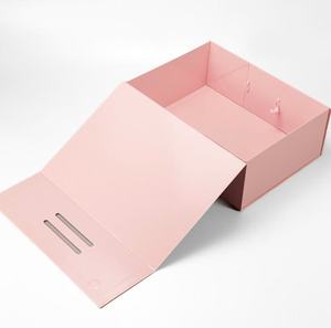 Caja de Papel Magnética de Lujo Personalizada, Caja de Cartón Rígido Plegable <span class=keywords><strong>para</strong></span> Regalo, Embalaje <span class=keywords><strong>para</strong></span> Álbum de Fotos de Zapatos, Logotipo en Relieve, Protección UV - Product Image 4