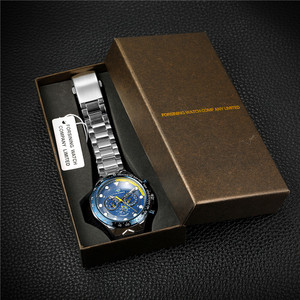 <span class=keywords><strong>Montre</strong></span> Forsining pour homme, montres mécaniques automatiques <span class=keywords><strong>de</strong></span> luxe, trois yeux, six <span class=keywords><strong>aiguilles</strong></span>, <span class=keywords><strong>montre</strong></span> mécanique automatique pour homme, bracelet en acier - Product Image 6