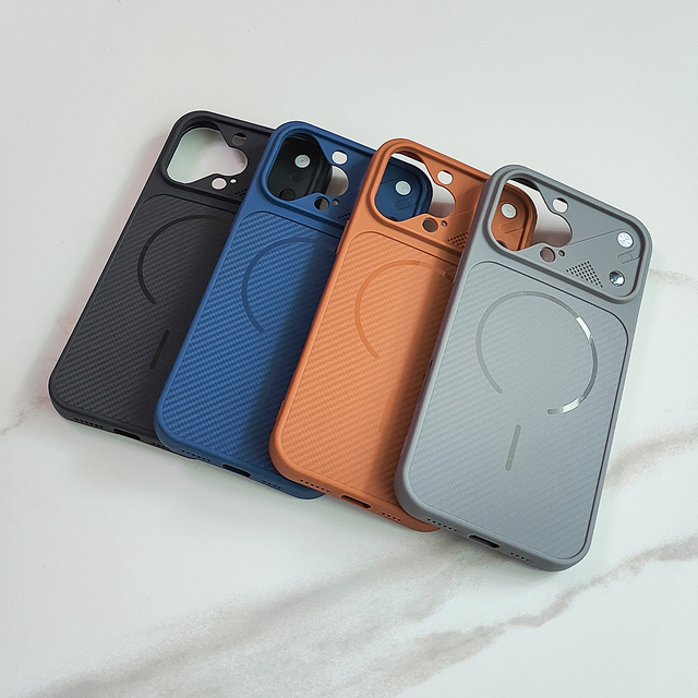 For TECNO CAMON 40 PRO 4G Magnetic fundas para celular Carbon fiber texture Soft Microfiber Lining tpu phone cases