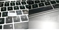 Film de protection pour barre tactile d'ordinateur portable HD Matte Anti-Fingerprint Trackpad Protector pour Macbook Pro 16 "13".