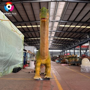 <span class=keywords><strong>Dinosaurio</strong></span> Mecánico de Alta Tecnología, Modelo de Apatosauro Animatrónico de Tamaño Personalizable para Parques de Aventuras, Jardines, Plazas y Decoración de Exteriores - Product Image 4