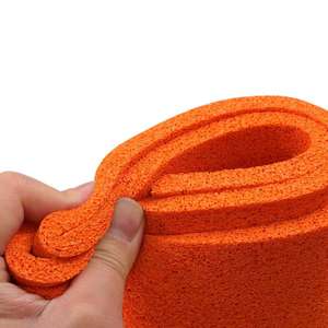 وسادات مطاطية برتقالية عالية الجودة مضادة للاهتزاز وتقليل الضوضاء، ألواح مطاطية طبيعية مخصصة قابلة للقطع - Product Image 6