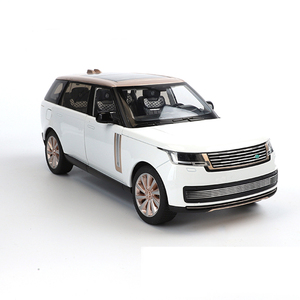 Modellino Auto SUV Range Rover <span class=keywords><strong>1</strong></span>:<span class=keywords><strong>18</strong></span> in Lega di Zinco, Veicolo Fuoristrada con Porte Apribili, Suono e Luci, Simulazione in Metallo per Bambini - Product Image 5