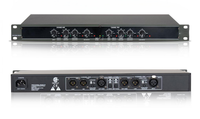 Crossover audio stéréo professionnel 2 voies BHA 2/2/3 voies, processeur de son mono 3 voies, crossover de fréquence pour système audio de scène