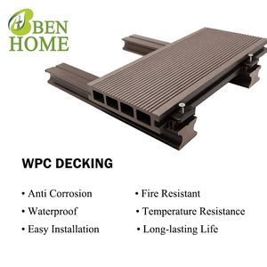 Suelo <span class=keywords><strong>exterior</strong></span> compuesto <span class=keywords><strong>de</strong></span> plástico y <span class=keywords><strong>madera</strong></span> Wpc, cubierta, tablero, Tablón, Panel - Product Image 5