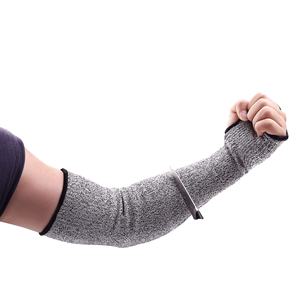 Guantes Resistentes a Cortes de Alto Rendimiento, Nivel 5 de Protección, Tejido HPPE, <span class=keywords><strong>Manga</strong></span> Protectora Gruesa con Orificios para el Pulgar - Product Image 1