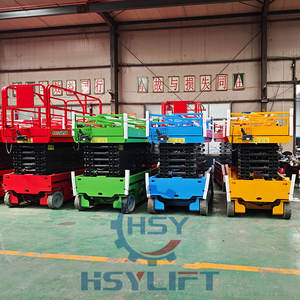 Plataforma de Trabajo Aérea Móvil de Tijera Eléctrica con Capacidad de Carga de 320 kg, 6 m, 8 m, 10 m, 12 m, 14 m, 16 m, con Certificación CE - Product Image 5