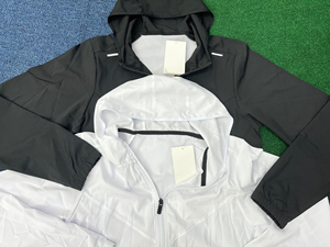 Chaqueta cortavientos ligera de fútbol <span class=keywords><strong>para</strong></span> <span class=keywords><strong>hombre</strong></span>, chaqueta deportiva con capucha <span class=keywords><strong>para</strong></span> exteriores, <span class=keywords><strong>para</strong></span> senderismo, <span class=keywords><strong>ciclismo</strong></span>, correr, chándal transpirable - Product Image 2