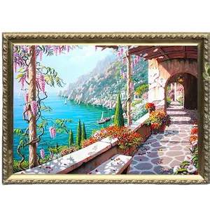 M-081 Natuurlijk Landschap Custom Patroon L Full Diamond 5 D Diamond Painting