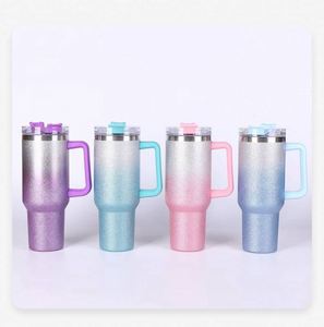 Vaso Térmico de Acero Inoxidable de 40 oz con Asa, Personalizado con Impresión por Sublimación, en Stock, Superventas - Product Image 1