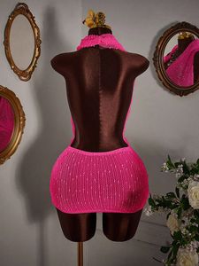 Nuovo <span class=keywords><strong>Abito</strong></span> Mini da Donna Sexy per Feste e Club 2026, <span class=keywords><strong>in</strong></span> <span class=keywords><strong>Maglia</strong></span>, con Scollo Halter e <span class=keywords><strong>Schiena</strong></span> <span class=keywords><strong>Scoperta</strong></span>, Stile Coquette - Product Image 5