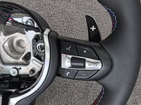 Volant en cuir pour BMW E70 E71 M3 M5 F20 F22 F23 F30 F33 F34 E46 E60 E36 E39 E30 E87 E83 E90 E91 E92 E84 X1 E84 X5 X6