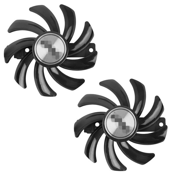 85mm FDC10H12S9-C 12V 0.35A RTX2060 RTX2070 Graphics Card Fan for PNY Palit RTX 2060 2070 Gamingpro Dual GPU Cooler