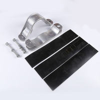 Support de câble haute tension en aluminium triple cœur JC, pince de fixation pour câble, attache-câble trefoil pour installations électriques industrielles