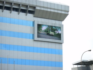 Tấm ngoài trời P10 sân vận động bóng đá chu vi 320*160 mét quảng cáo Màn hình hiển thị Module - Product Image 6