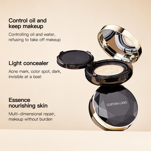 <span class=keywords><strong>Crème</strong></span> BB/<span class=keywords><strong>CC</strong></span> coussin d'air personnalisable, waterproof, anti-brillance, SPF30+, fond de teint hydratant, éclaircissant naturel, maquillage pour carnations foncées - Product Image 3