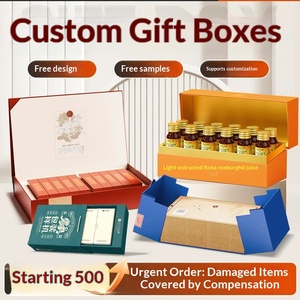 Custom Premium <b>Gift</b> <b>Boxes</b> with Lid and Base <b>for</b> Fruit <b>Gifts</b> Luxury <b>Empty</b> Packaging - Product Image 1