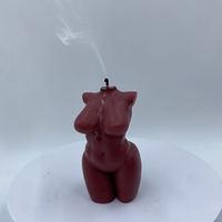 Bougie en cire de soja écologique, mannequin féminin brésilien BBL grande taille, demi-corps, avec poitrine et fesses généreuses, pour décoration intérieure - Nouveauté très prisée