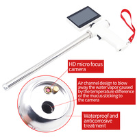 Endoscope numérique professionnel portable à intelligence artificielle pour insémination artificielle de vache, cheval, mouton avec caméra