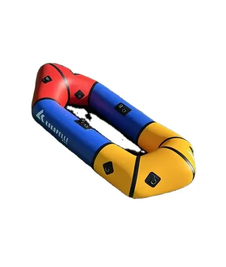 저렴한 플로트 튜브 카약 2 인 카누 풍선 Packraft 제조 로잉 보트 가격