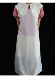 Disposable PE Sleeveless Thickened Lengthened Full-Body Waterproof Transparent Oil-Proof Dustproof <b>Kitchen</b> <b>Apron</b> for Adults - Product Image 2
