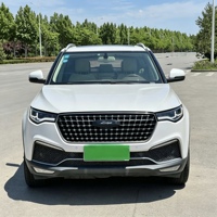 Zotye T700 2017 1.8T Édition Premium Automatique Conduite à Gauche Sièges en Cuir Pneus R19 Électrique SUV d'Occasion Noir Prêt à l'Expédition