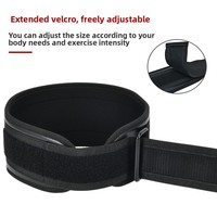 Ceinture de Soutien Lombaire Professionnelle pour Sports et Fitness – Idéale pour l'Haltérophilie, les Squats, les Soulevés de Terre et l'Entraînement de Force – Compression et Soutien du Bas du Dos
