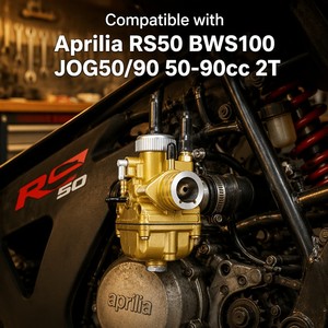 <span class=keywords><strong>Carburateur</strong></span> de course Dellorto PHBG17-21mm en gros pour scooters Aprilia RS50 BWS100 JOG50 JOG90 50-90cc <span class=keywords><strong>2T</strong></span> – Remplacement haute performance - Product Image 5