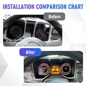 NaviHua Upgrade 12.3 Inch Digital LCD Cluster <b>Car</b> Dashboard Linux System New Auto Instrument <b>for</b> Chevrolet Camaro 2008-2015 - Product Image 5