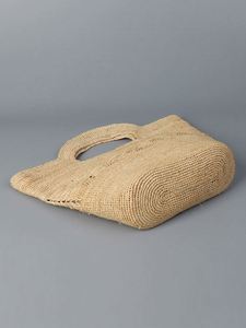 กระเป๋าสานราฟเฟียสุดหรู ทำมือ สำหรับฤดูร้อน ชายหาด ท่องเที่ยว วันหยุด - Product Image 2