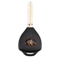 Xhorse XKTO25EN Clé télécommande filaire de 2e génération pour Toyota, plate, 2 boutons, version anglaise, 5 pièces/lot