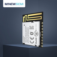 MinewSemi CE FCC KC TELEC BQB ROHS REACH MS50SFA1 Módulo BLE 5.0 de Bajo Consumo con Nordic NRF52832 (Maestro/Esclavo) y Firmware UART para Aplicaciones Médicas